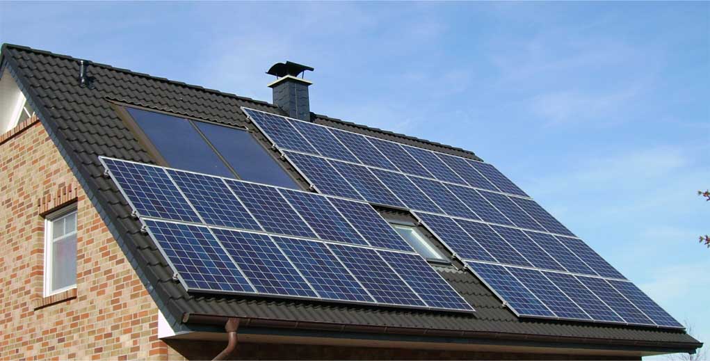 Off-grid solar PV system